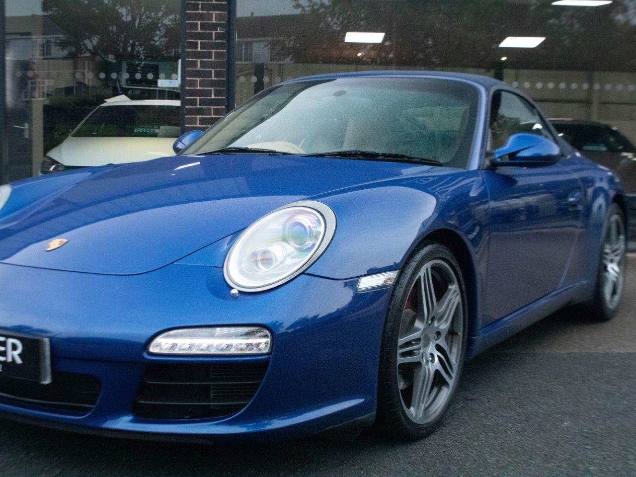 Porsche 911 997 3.8 Carrera S Cabriolet Man 6 Speed 385ps Convertible Petrol Aqua Blue Metallic