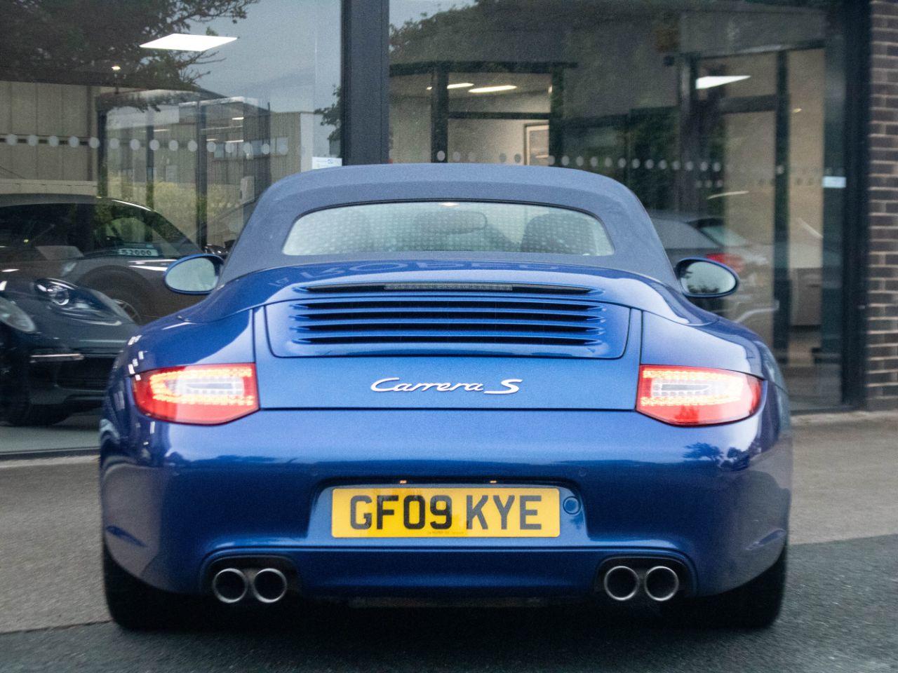 Porsche 911 997 3.8 Carrera S Cabriolet Man 6 Speed 385ps Convertible Petrol Aqua Blue Metallic