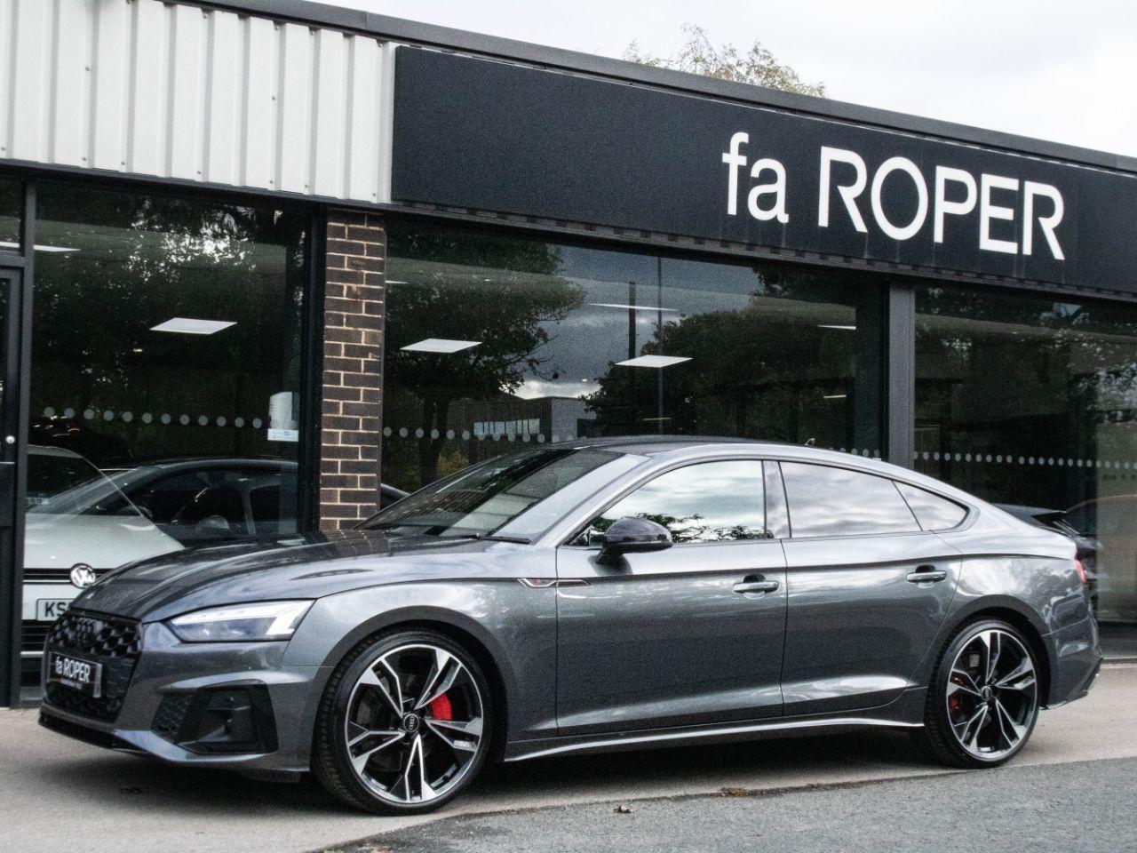 Audi A5 Sportback 2.0 TFSI 45 Black Edition quattro S tronic 265ps Hatchback Petrol Daytona Grey Metallic