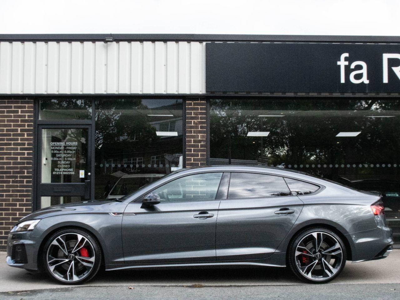 Audi A5 Sportback 2.0 TFSI 45 Black Edition quattro S tronic 265ps Hatchback Petrol Daytona Grey Metallic