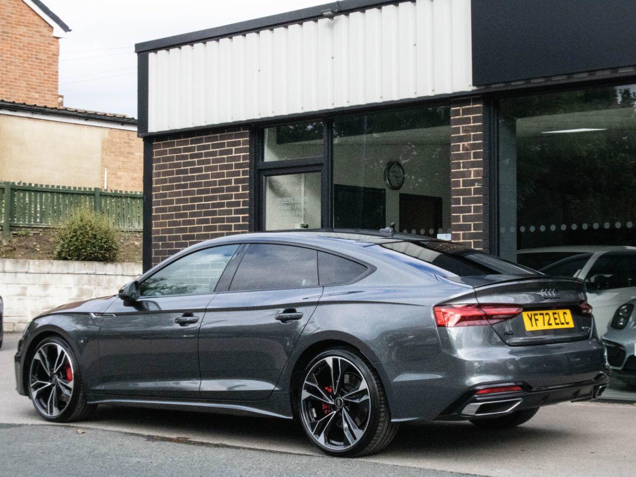 Audi A5 Sportback 2.0 TFSI 45 Black Edition quattro S tronic 265ps Hatchback Petrol Daytona Grey Metallic