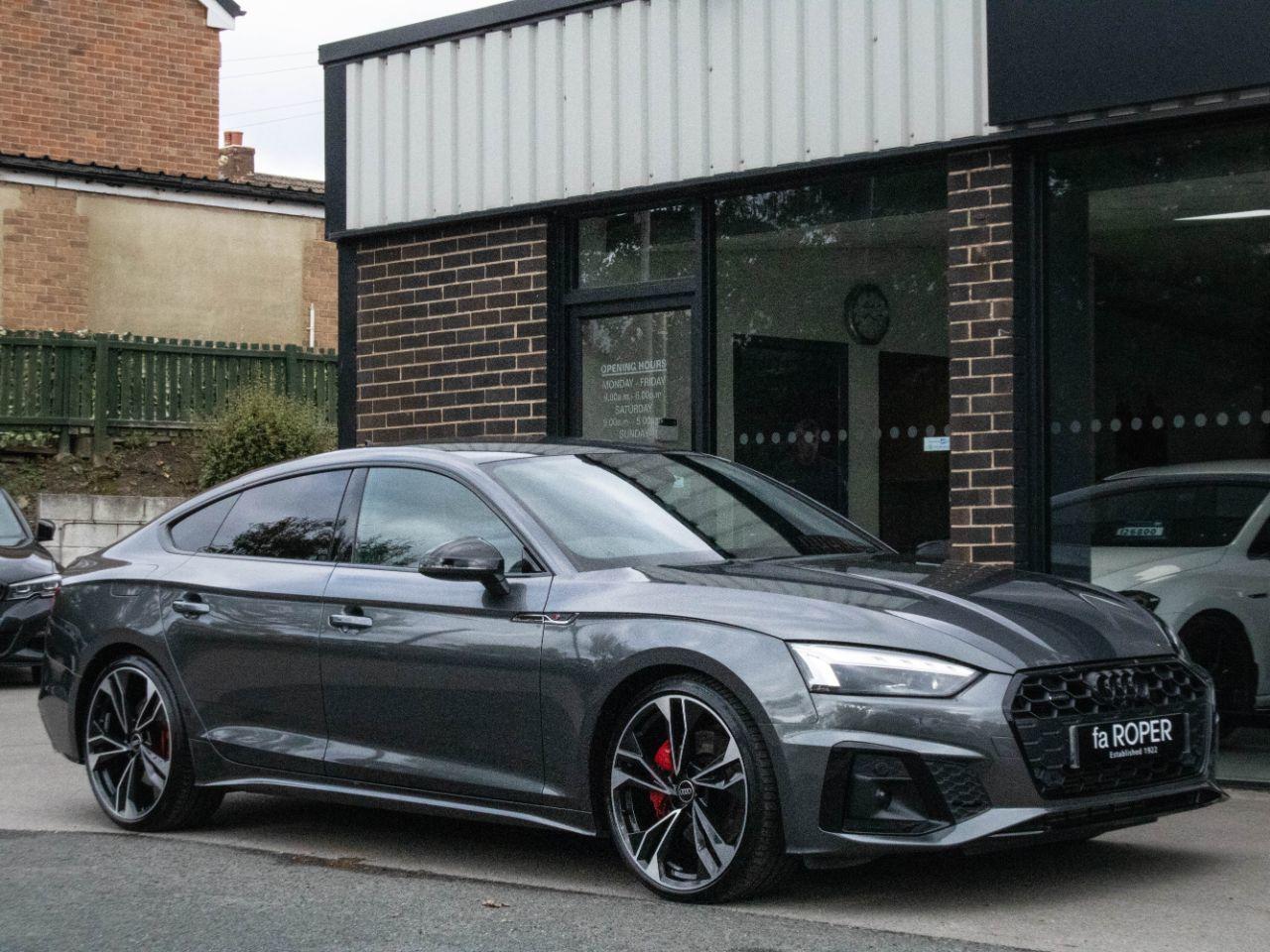 Audi A5 Sportback 2.0 TFSI 45 Black Edition quattro S tronic 265ps Hatchback Petrol Daytona Grey Metallic