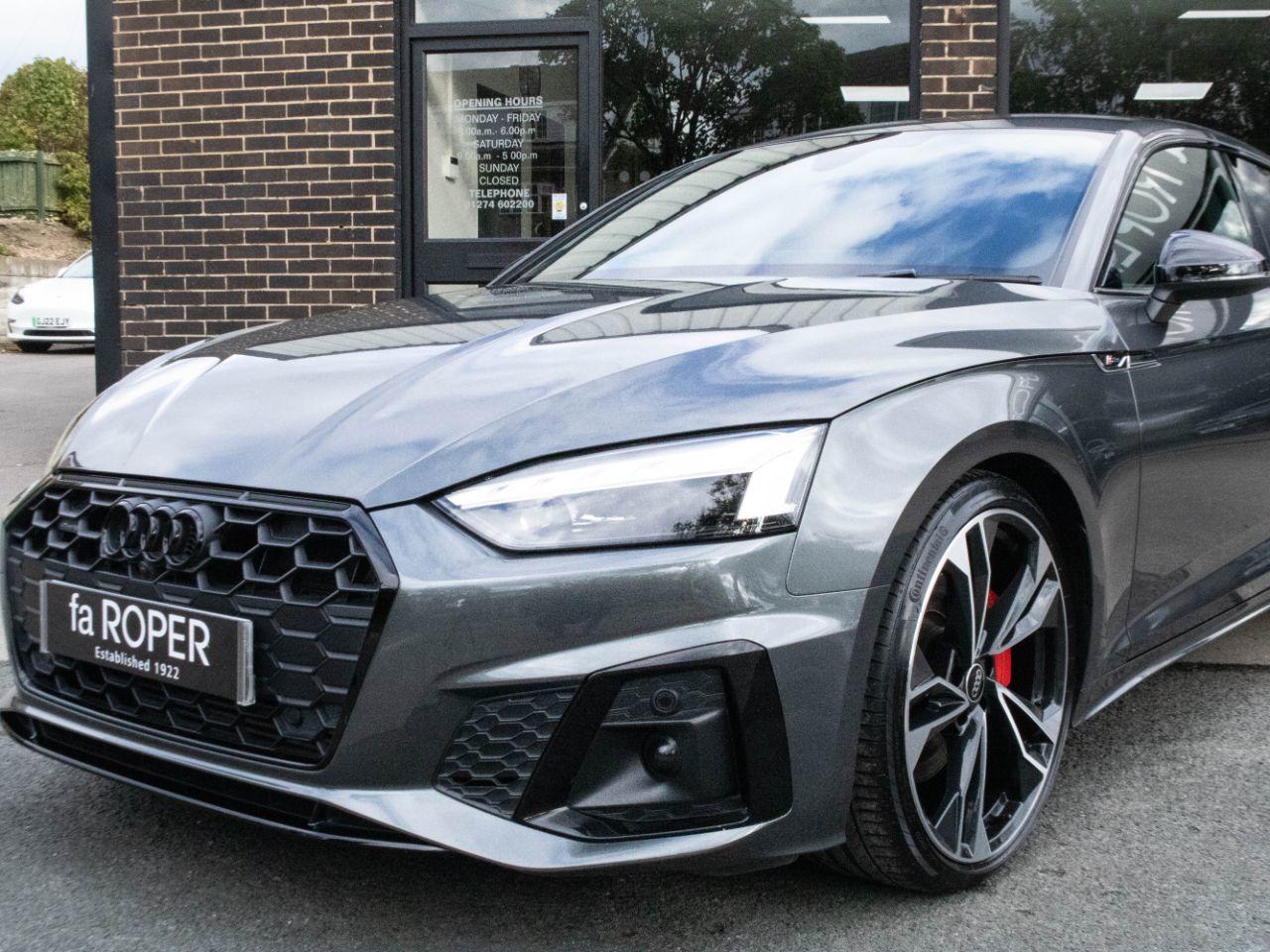 Audi A5 Sportback 2.0 TFSI 45 Black Edition quattro S tronic 265ps Hatchback Petrol Daytona Grey Metallic