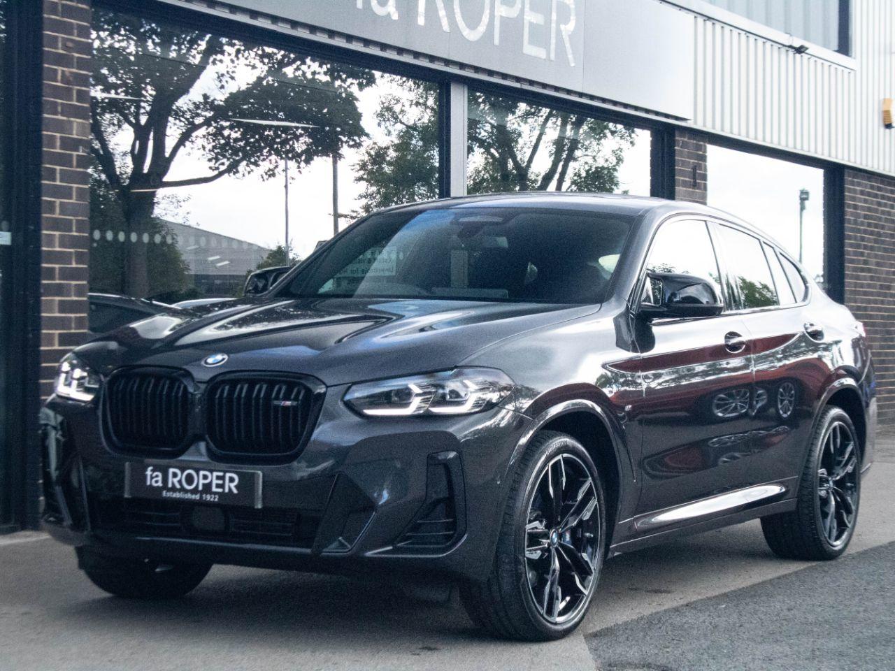 BMW X4 M40i 3.0 MHT xDrive Auto 360ps Coupe Petrol Sophisto Grey MetallicBMW X4 M40i 3.0 MHT xDrive Auto 360ps Coupe Petrol Sophisto Grey Metallic at fa Roper Ltd Bradford