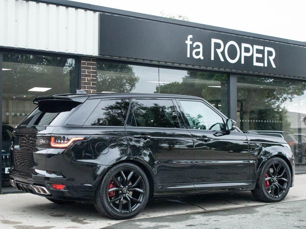 Land Rover Range Rover Sport 5.0 V8 SVR Auto 575ps Estate Petrol Santorini Black Metallic