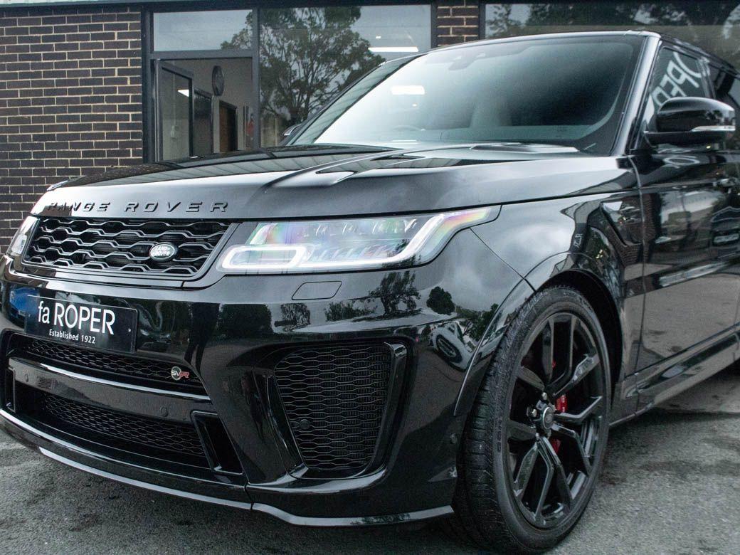 Land Rover Range Rover Sport 5.0 V8 SVR Auto 575ps Estate Petrol Santorini Black Metallic