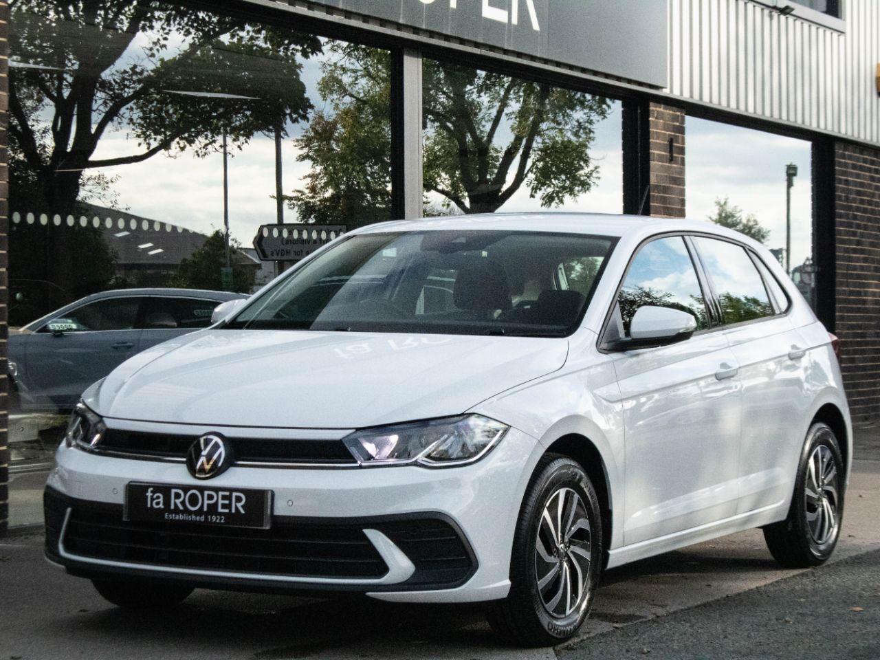 Volkswagen Polo 1.0 TSI Life 95ps Hatchback Petrol Pure WhiteVolkswagen Polo 1.0 TSI Life 95ps Hatchback Petrol Pure White at fa Roper Ltd Bradford