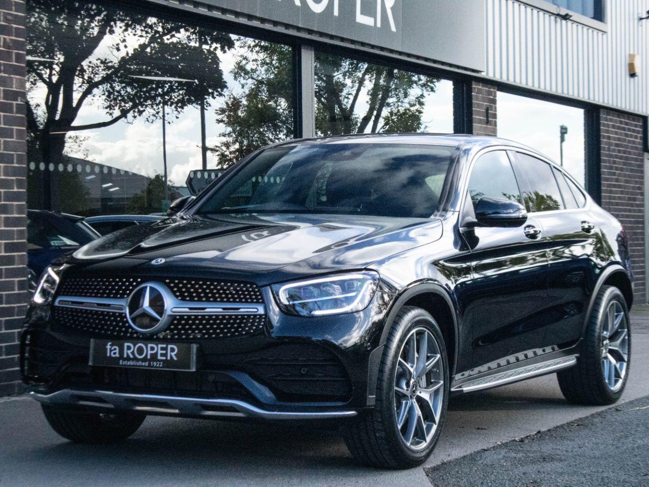 Mercedes-Benz GLC Coupe 2.0 300 Coupe MHEV AMG Line Premium Plus 4MATIC 9G tronic Auto Coupe Petrol Obsidian Black Metallic