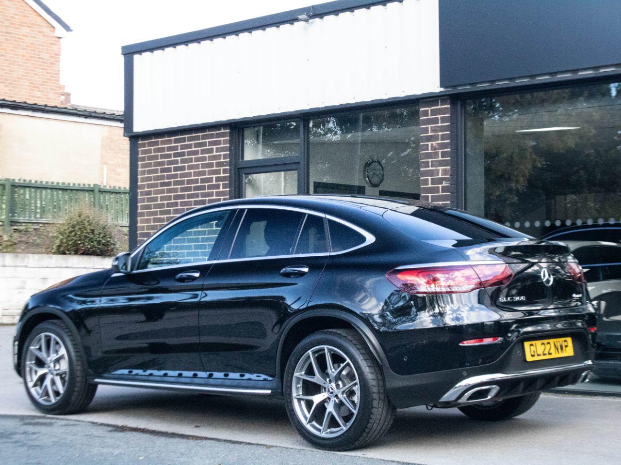 Mercedes-Benz GLC Coupe 2.0 300 Coupe MHEV AMG Line Premium Plus 4MATIC 9G tronic Auto Coupe Petrol Obsidian Black Metallic