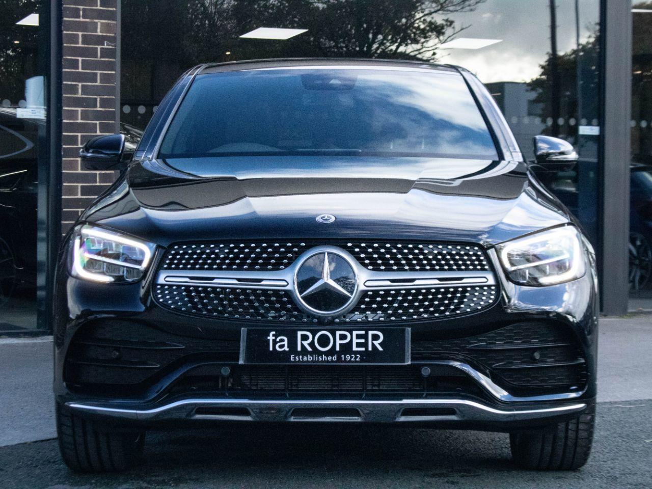 Mercedes-Benz GLC Coupe 2.0 300 Coupe MHEV AMG Line Premium Plus 4MATIC 9G tronic Auto Coupe Petrol Obsidian Black Metallic