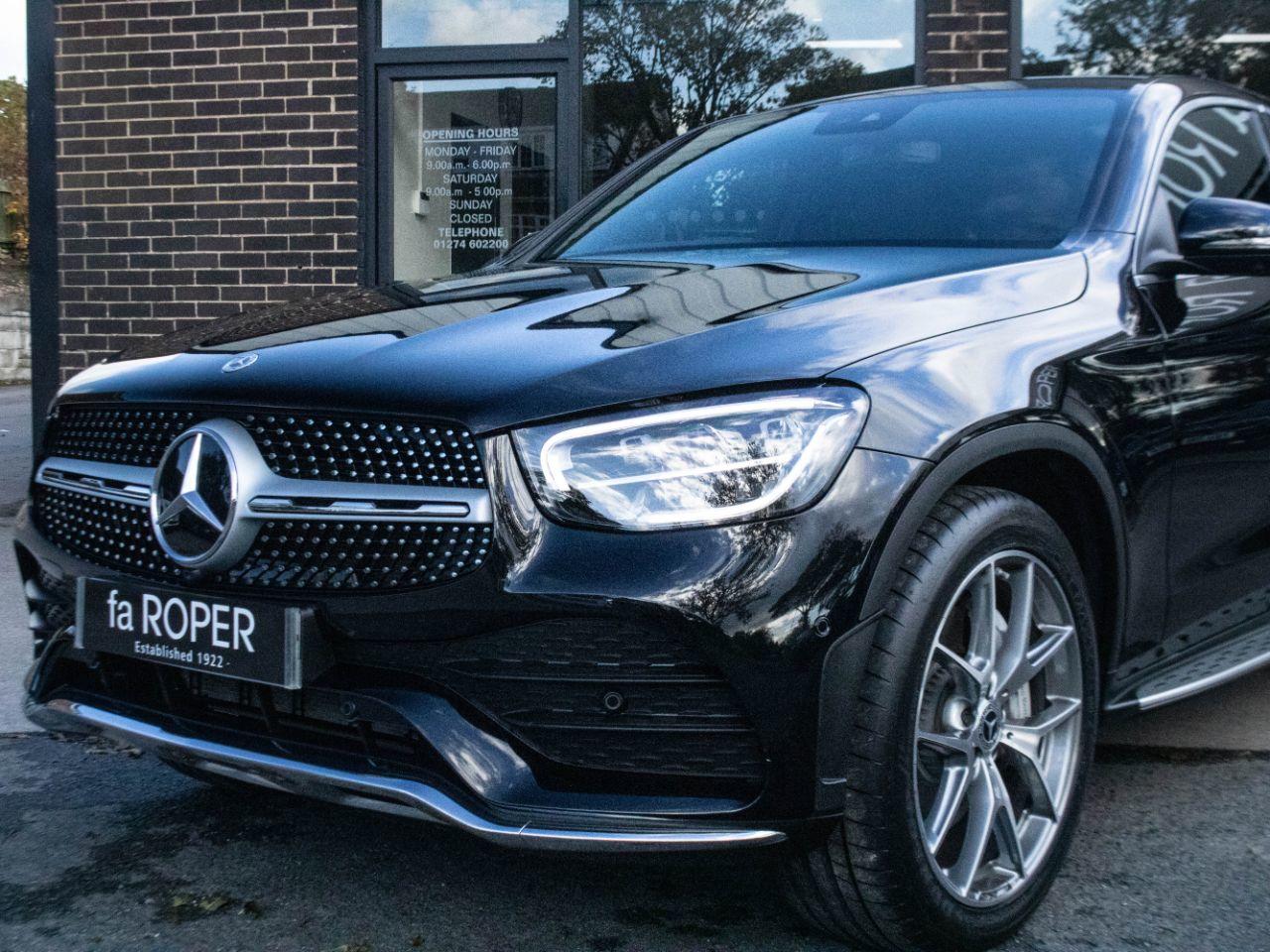 Mercedes-Benz GLC Coupe 2.0 300 Coupe MHEV AMG Line Premium Plus 4MATIC 9G tronic Auto Coupe Petrol Obsidian Black Metallic