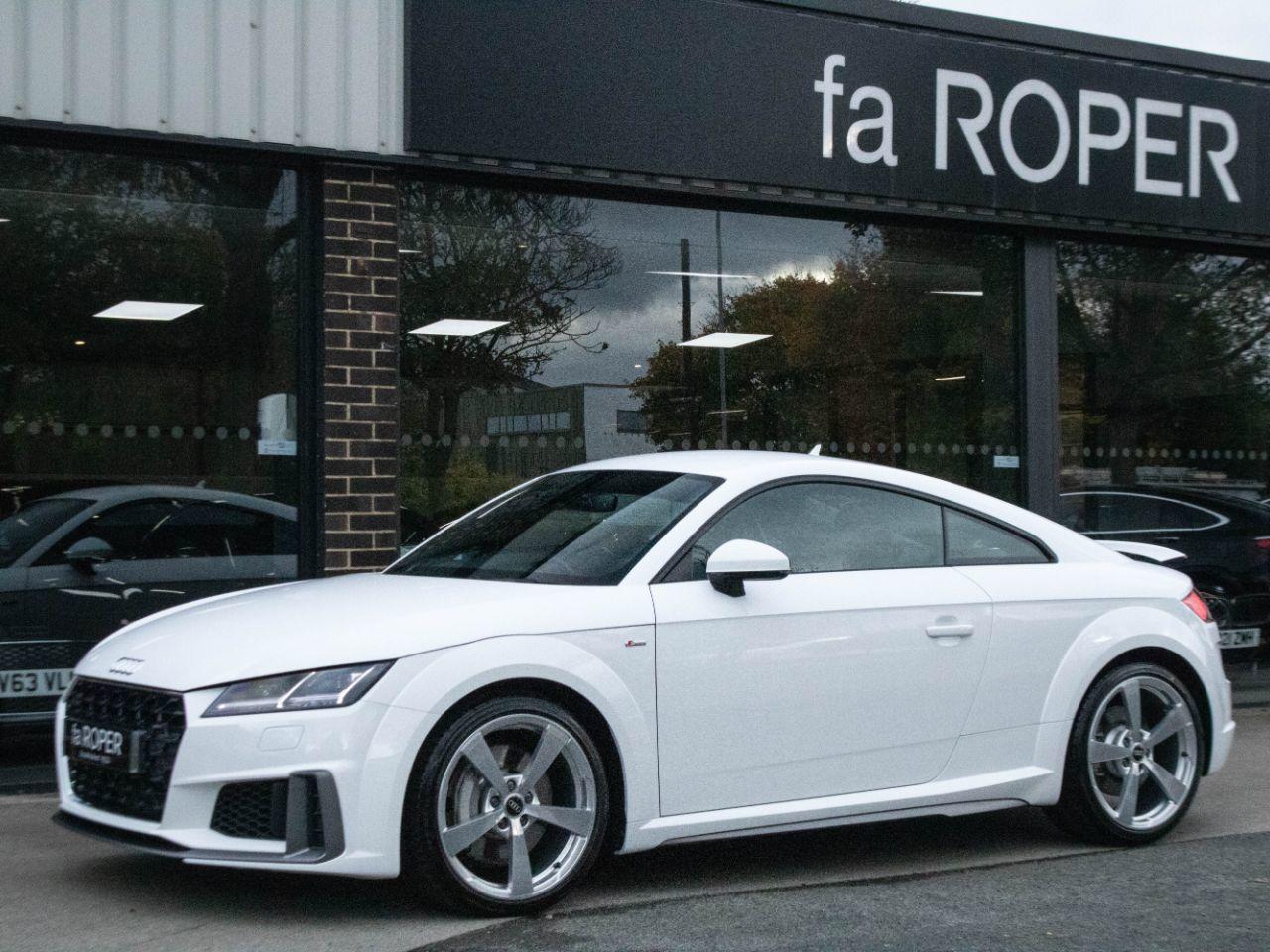 Audi TT Coupe 2.0 TFSI 45 S Line quattro S tronic 245ps Coupe Petrol Ibis White