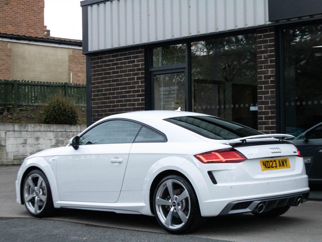 Audi TT Coupe 2.0 TFSI 45 S Line quattro S tronic 245ps Coupe Petrol Ibis White