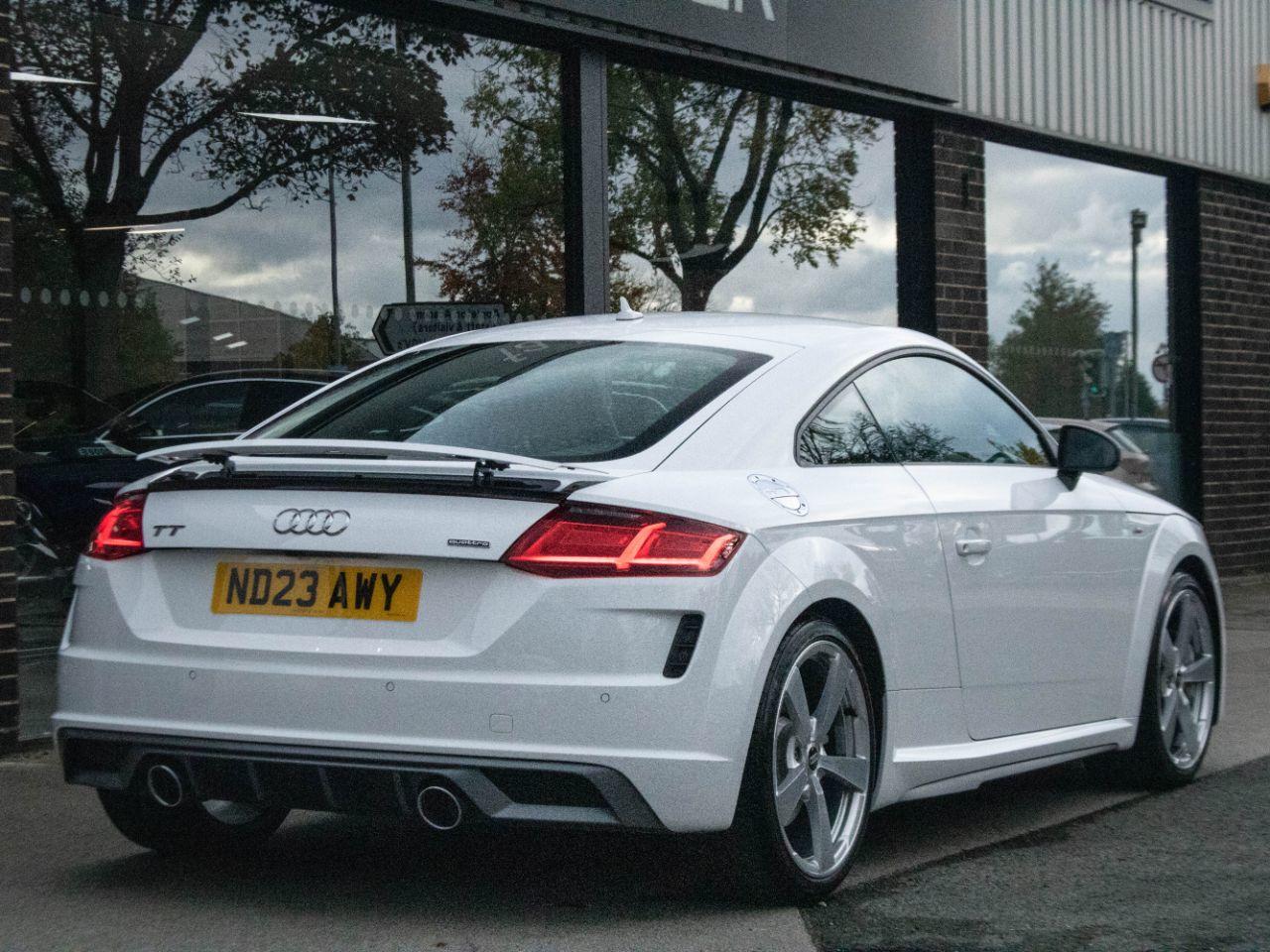 Audi TT Coupe 2.0 TFSI 45 S Line quattro S tronic 245ps Coupe Petrol Ibis White