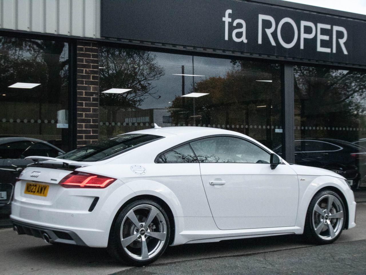 Audi TT Coupe 2.0 TFSI 45 S Line quattro S tronic 245ps Coupe Petrol Ibis White