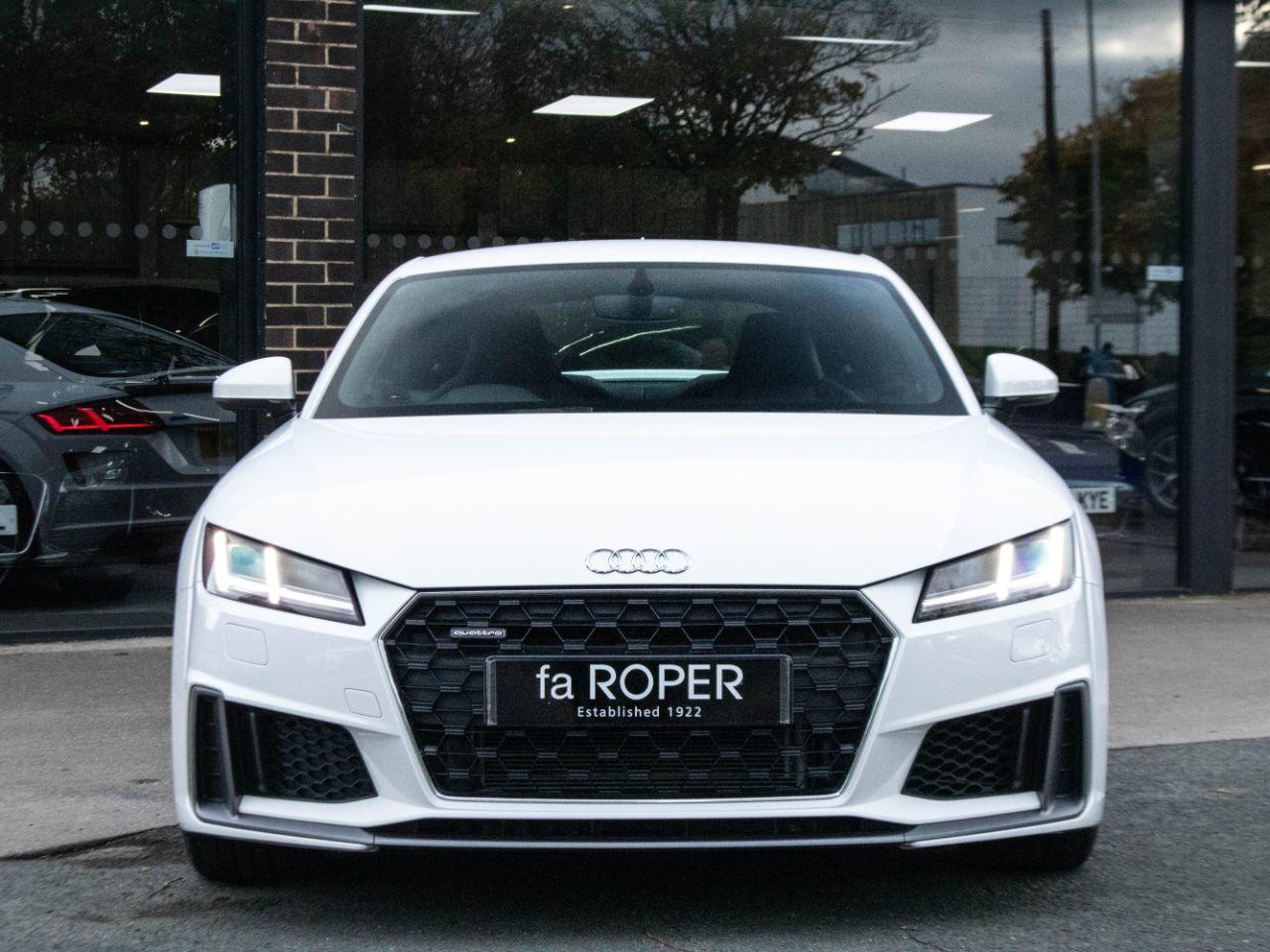 Audi TT Coupe 2.0 TFSI 45 S Line quattro S tronic 245ps Coupe Petrol Ibis White