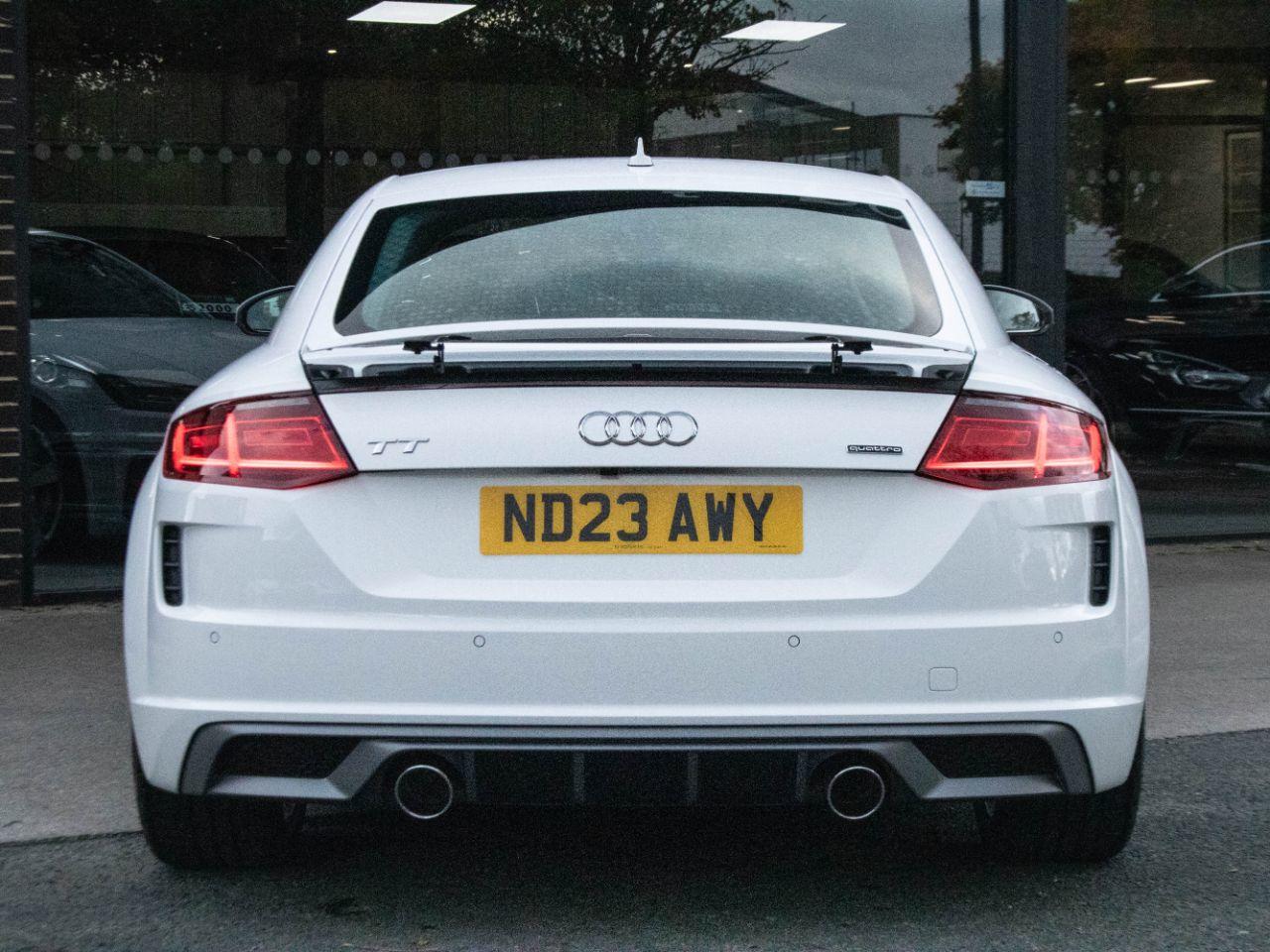 Audi TT Coupe 2.0 TFSI 45 S Line quattro S tronic 245ps Coupe Petrol Ibis White