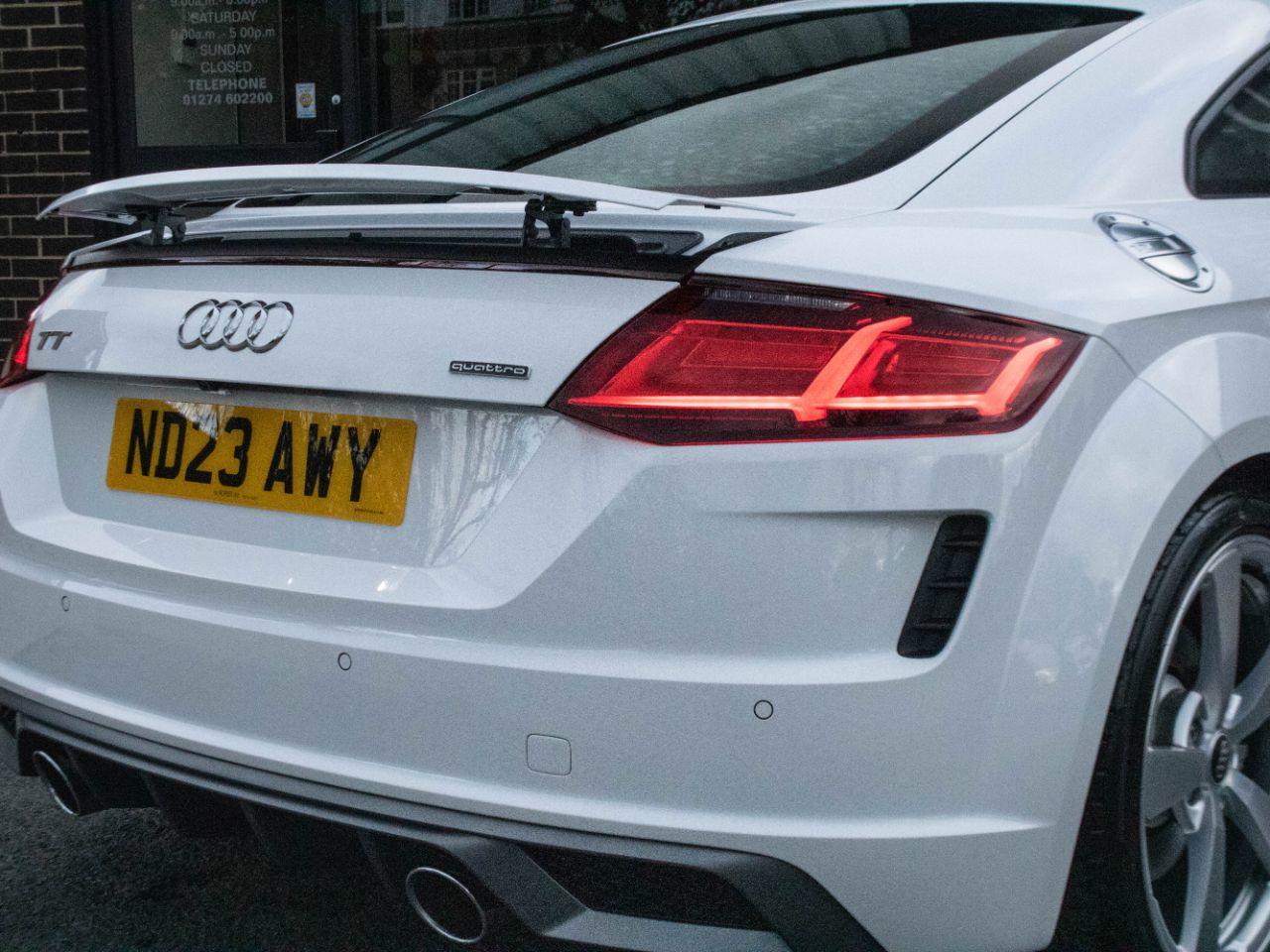 Audi TT Coupe 2.0 TFSI 45 S Line quattro S tronic 245ps Coupe Petrol Ibis White