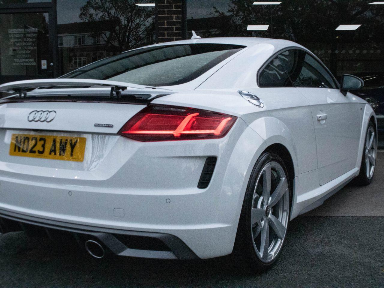 Audi TT Coupe 2.0 TFSI 45 S Line quattro S tronic 245ps Coupe Petrol Ibis White