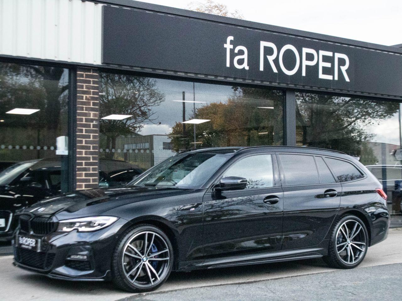 BMW 3 Series 2.0 320d xDrive M Sport Pro Touring Auto Estate Diesel Black Sapphire Metallic