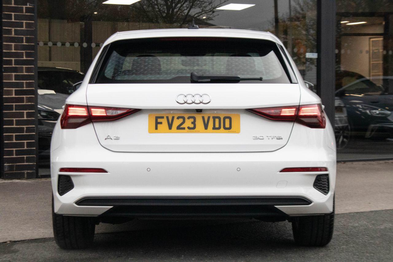 Audi A3 Sportback 1.0 TFSI 30 Technik S tronic 110ps Hatchback Petrol White