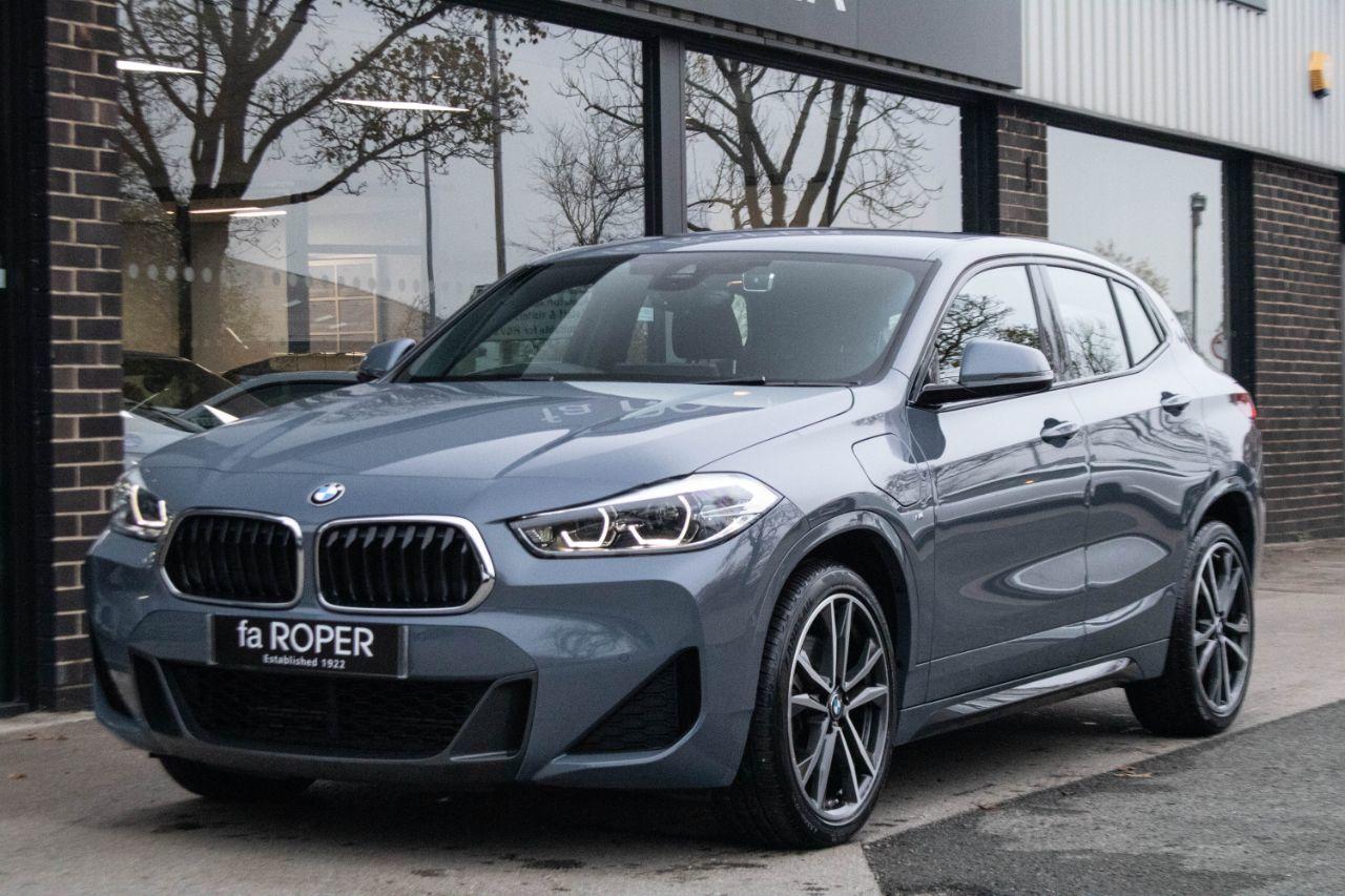 BMW X2 1.5 25e M Sport xDrive PHEV Auto Hatchback Petrol / Electric Hybrid Storm Bay Grey MetallicBMW X2 1.5 25e M Sport xDrive PHEV Auto Hatchback Petrol / Electric Hybrid Storm Bay Grey Metallic at fa Roper Ltd Bradford