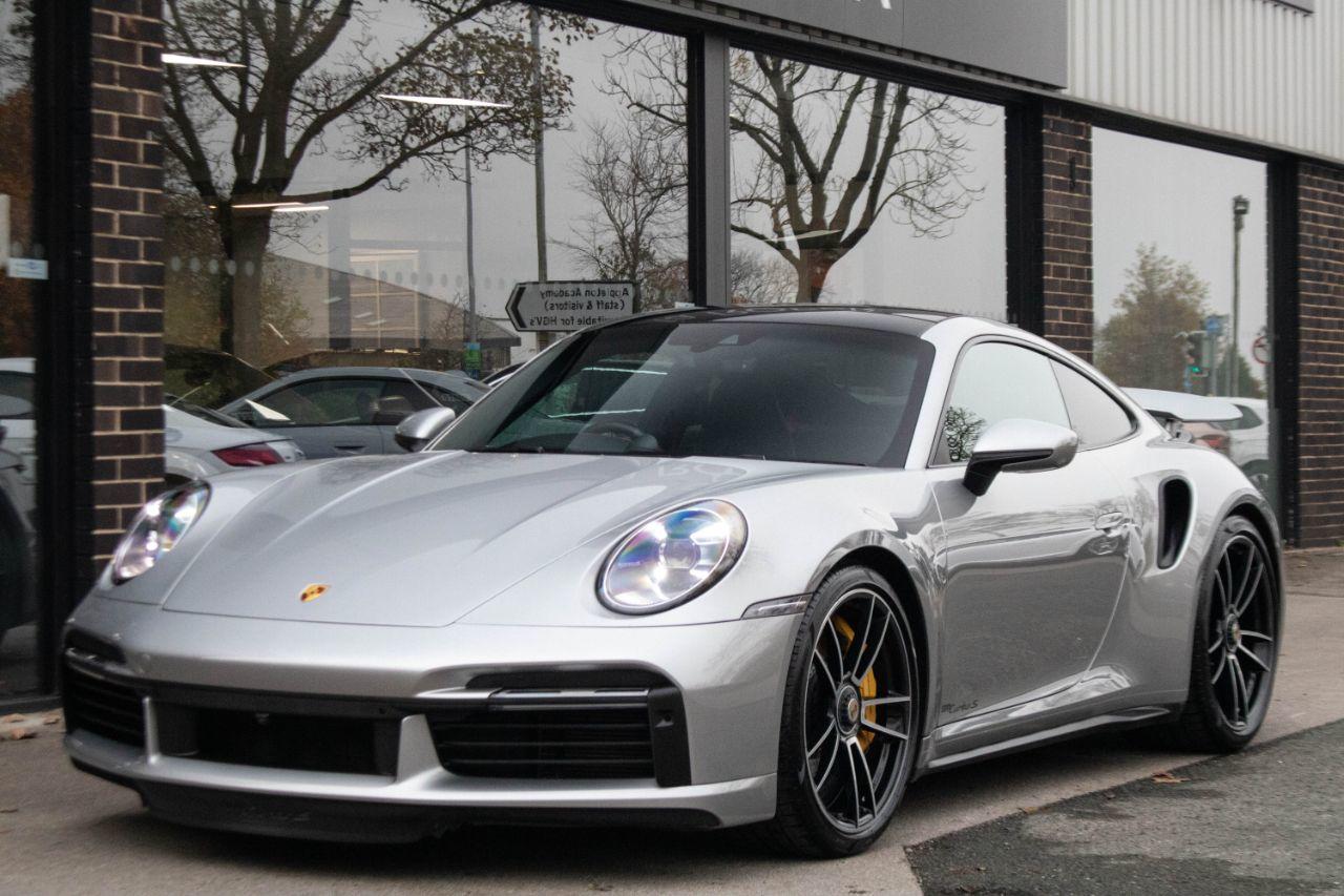 Porsche 911 3.7 992 Turbo S Coupe PDK 650ps Coupe Petrol Gt Silver MetallicPorsche 911 3.7 992 Turbo S Coupe PDK 650ps Coupe Petrol Gt Silver Metallic at fa Roper Ltd Bradford