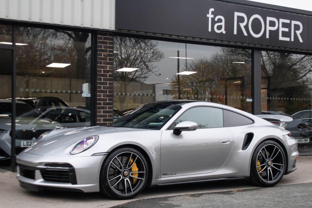 Porsche 911 3.7 992 Turbo S Coupe PDK 650ps Coupe Petrol Gt Silver Metallic