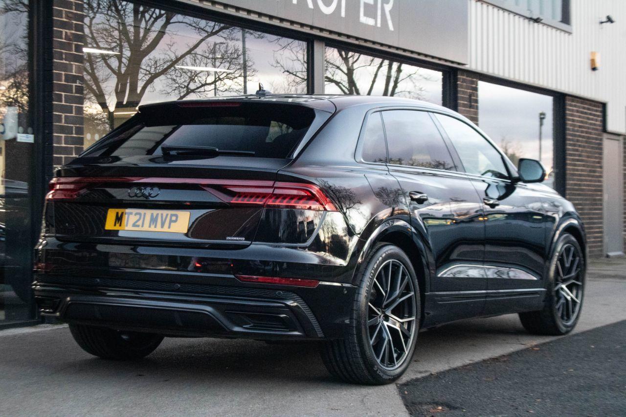 Audi Q8 3.0 V6 TDI 50 Black Edition quattro Auto 286ps Estate Diesel Orca Black Metallic