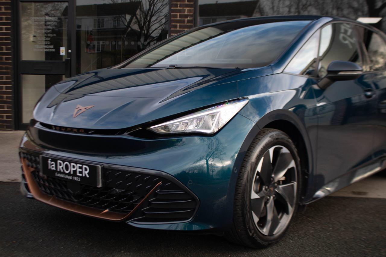 Cupra Born 0.0 V2 e-Boost V2 77kWh Auto 230ps Hatchback Electric Aurora Blue Metallic