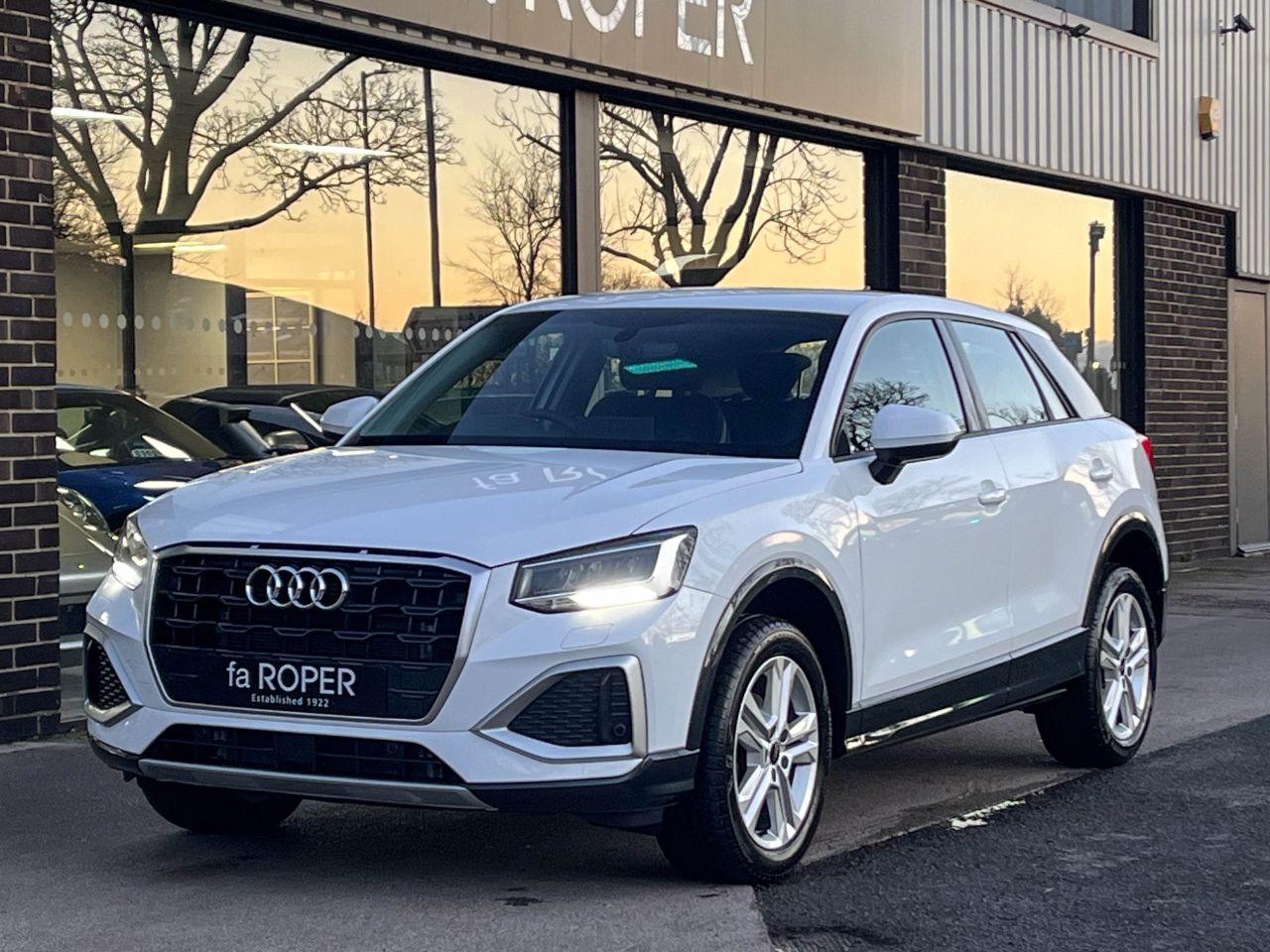 Audi Q2 1.5 TFSI 35 Sport S tronic 150ps Estate Petrol Arkona WhiteAudi Q2 1.5 TFSI 35 Sport S tronic 150ps Estate Petrol Arkona White at fa Roper Ltd Bradford