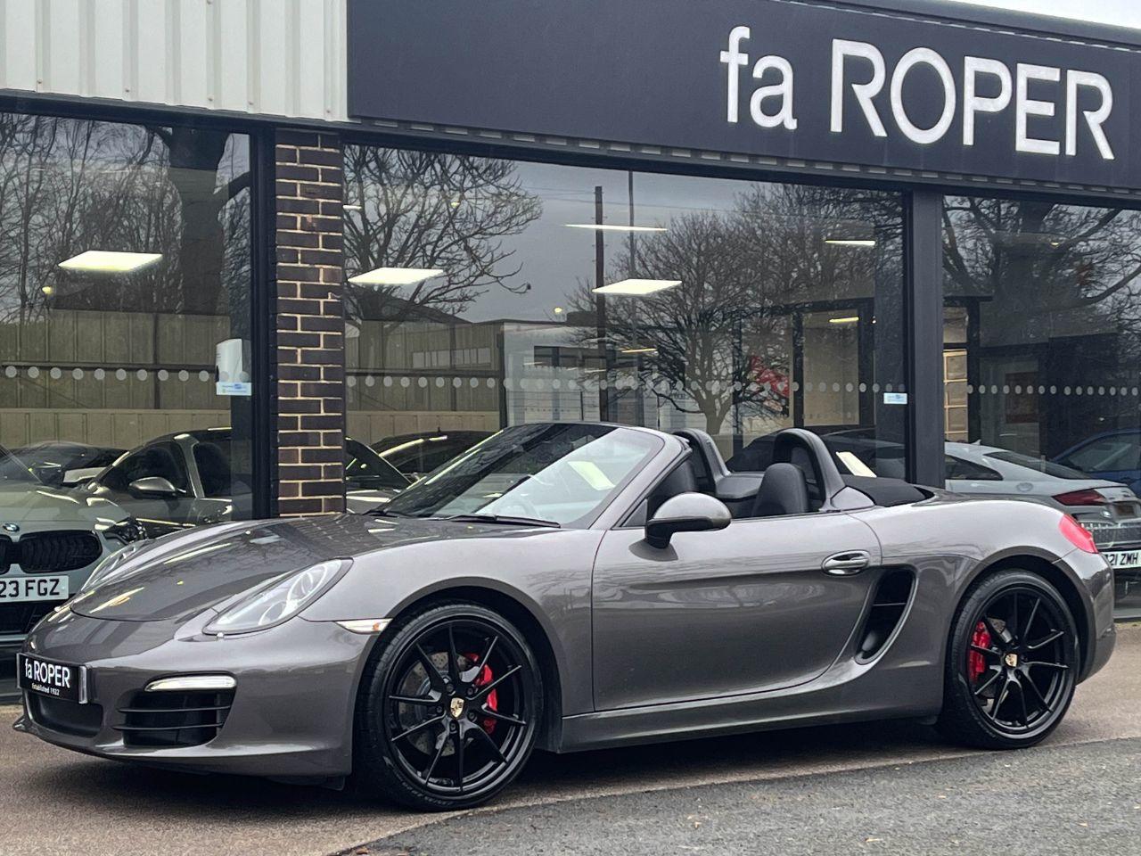 Porsche Boxster 981 3.4 S PDK Convertible Petrol Agate Grey Metallic