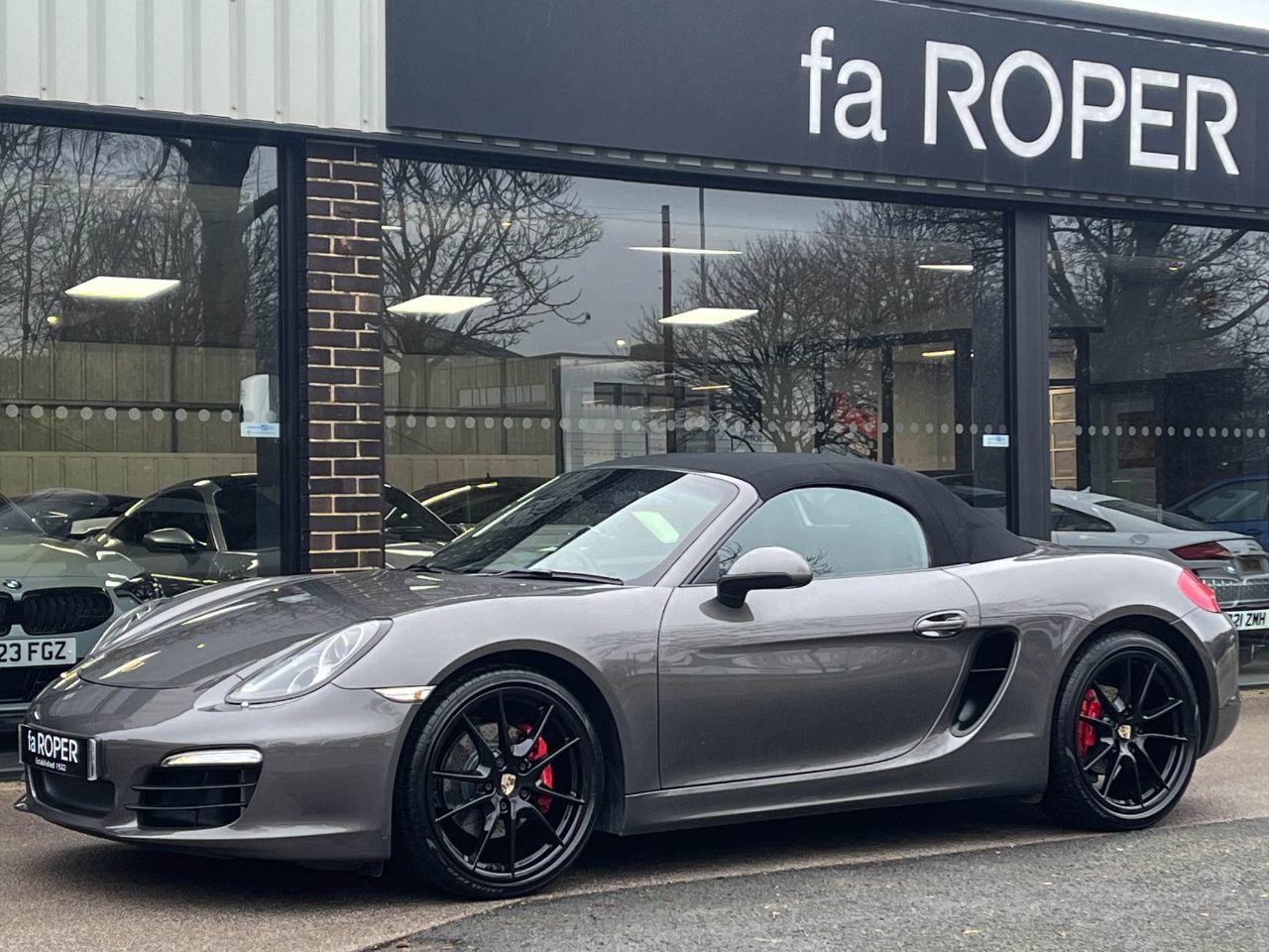 Porsche Boxster 981 3.4 S PDK Convertible Petrol Agate Grey Metallic