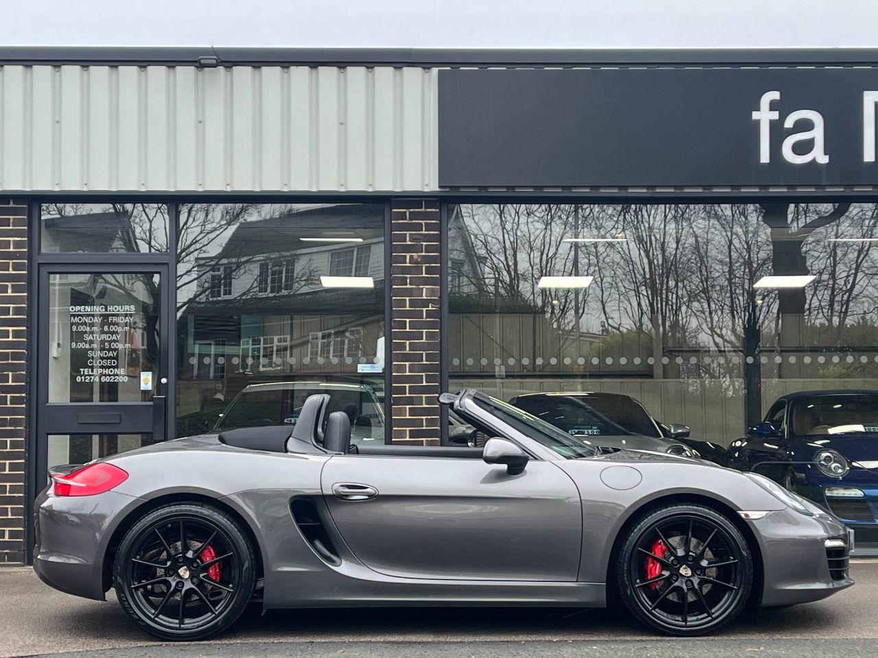 Porsche Boxster 981 3.4 S PDK Convertible Petrol Agate Grey Metallic