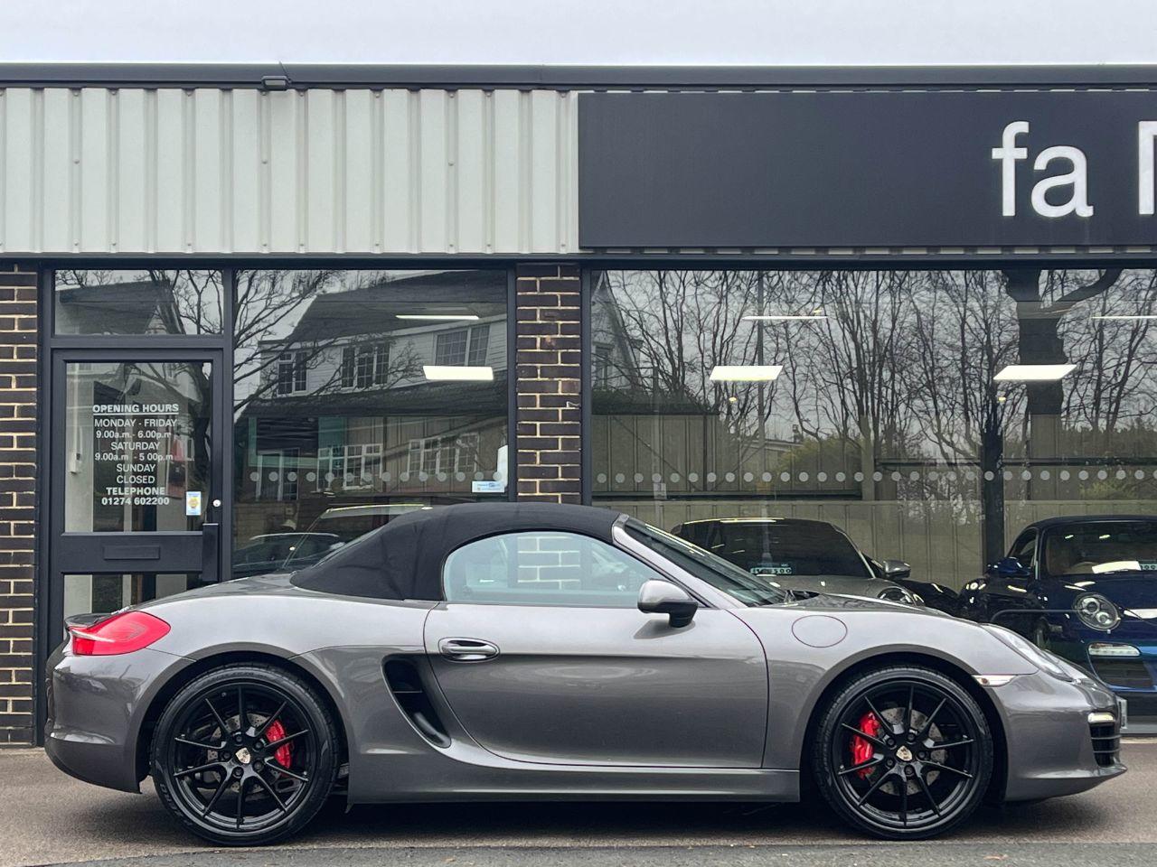 Porsche Boxster 981 3.4 S PDK Convertible Petrol Agate Grey Metallic