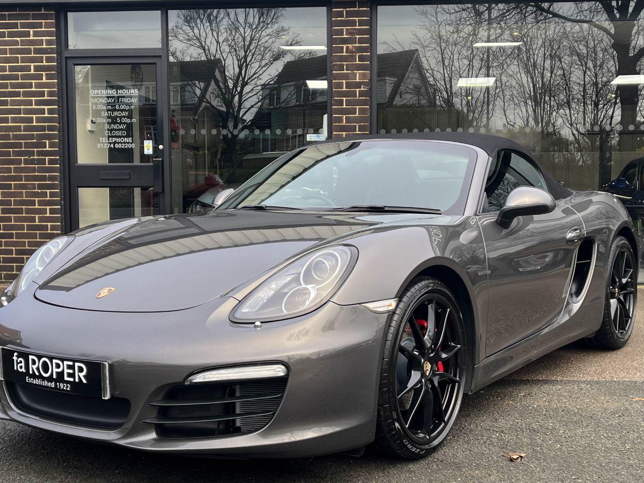 Porsche Boxster 981 3.4 S PDK Convertible Petrol Agate Grey Metallic