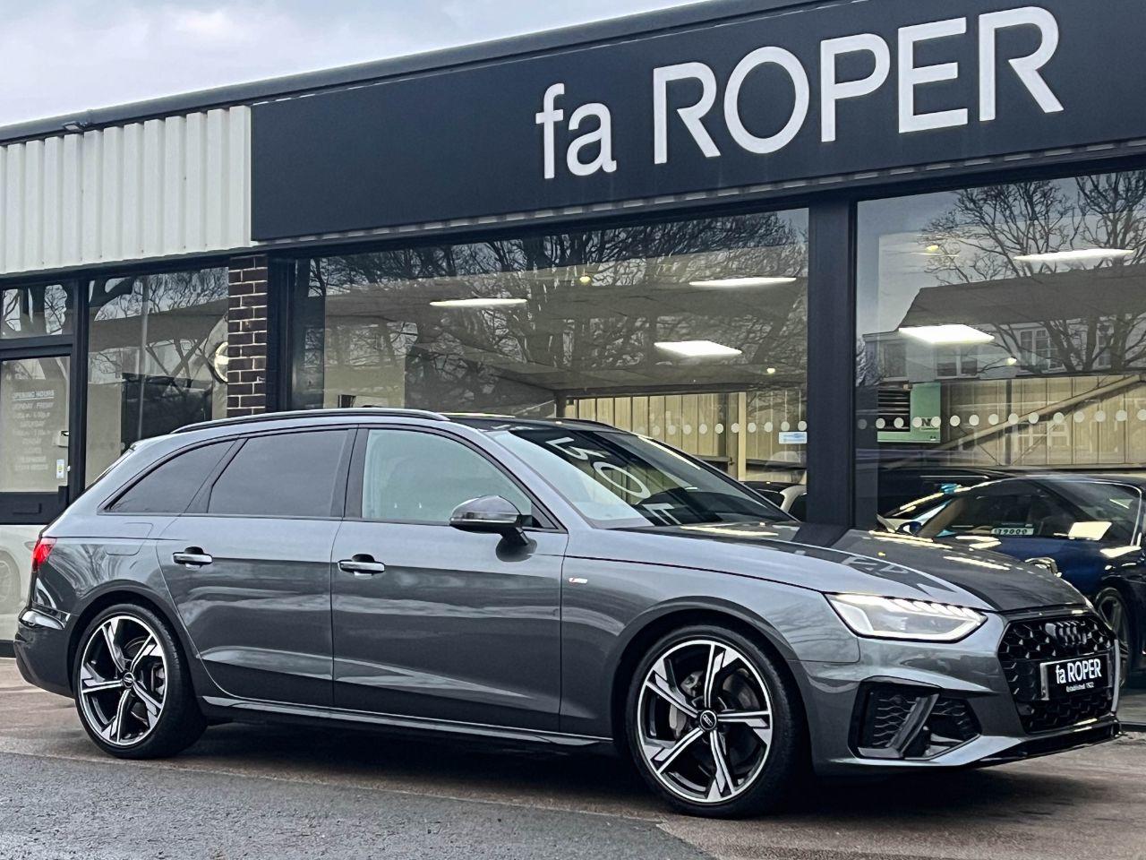 Audi A4 Avant 2.0 TFSI 40 Black Edition S tronic 204ps Estate Petrol Daytona Grey Metallic