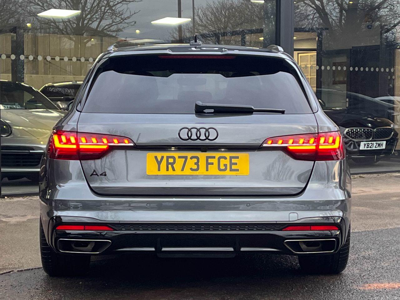 Audi A4 Avant 2.0 TFSI 40 Black Edition S tronic 204ps Estate Petrol Daytona Grey Metallic