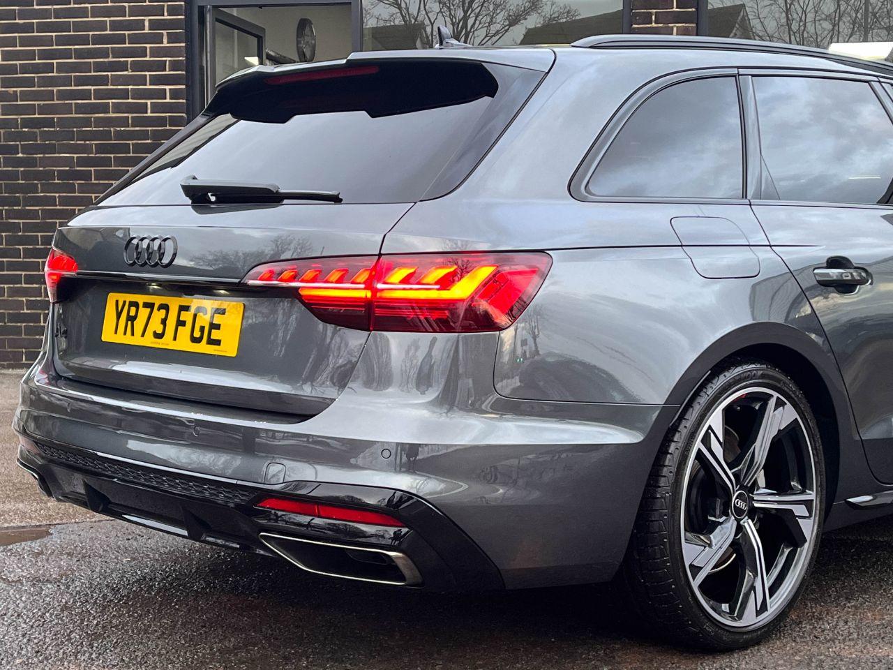 Audi A4 Avant 2.0 TFSI 40 Black Edition S tronic 204ps Estate Petrol Daytona Grey Metallic