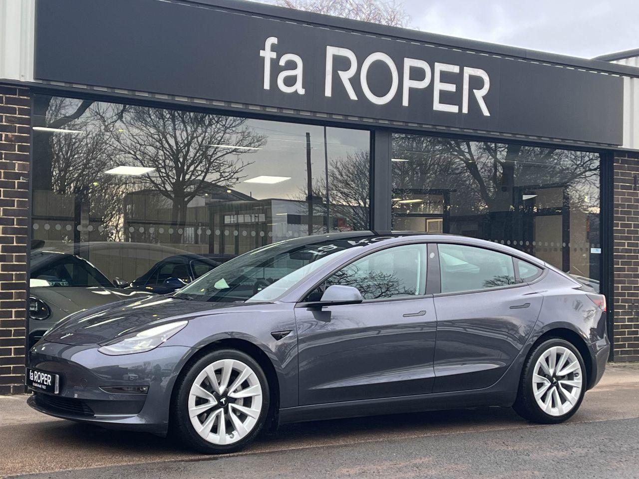 Tesla Model 3 0.0 Long Range Dual Motor AWD Auto Saloon Electric Midnight Silver Metallic