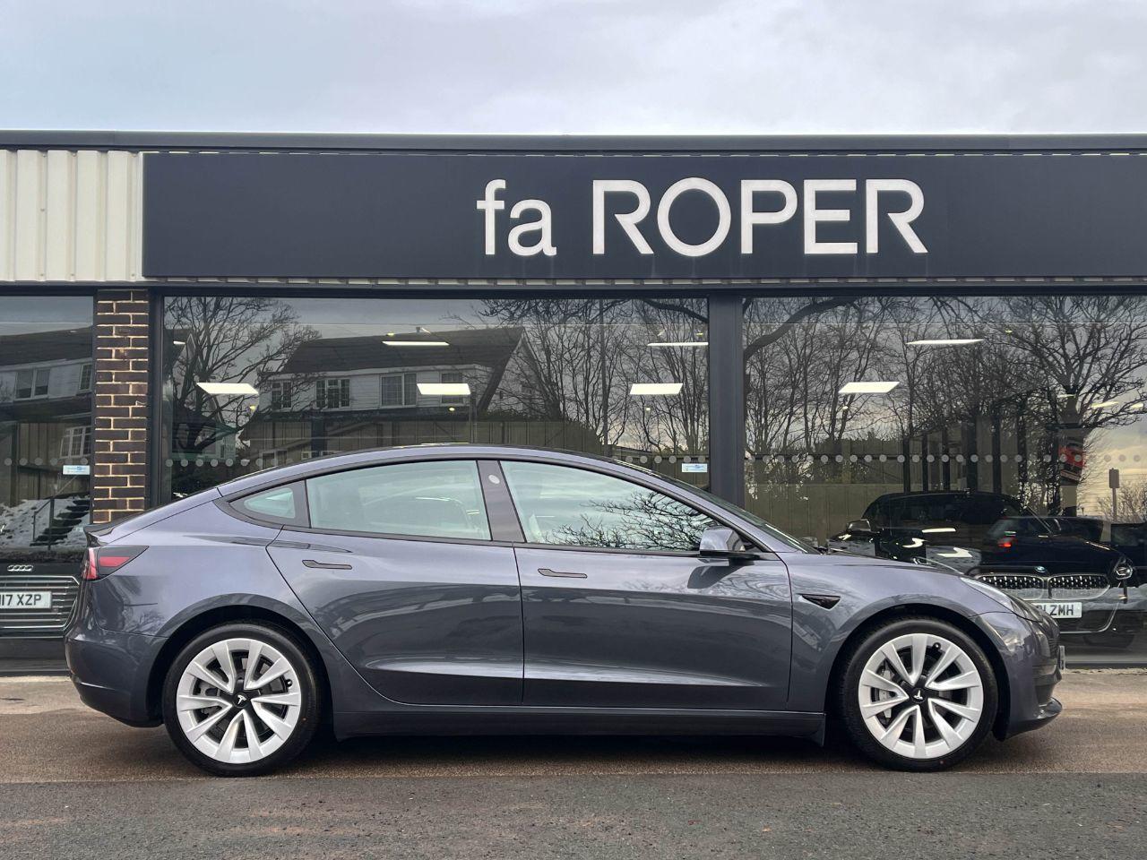 Tesla Model 3 0.0 Long Range Dual Motor AWD Auto Saloon Electric Midnight Silver Metallic