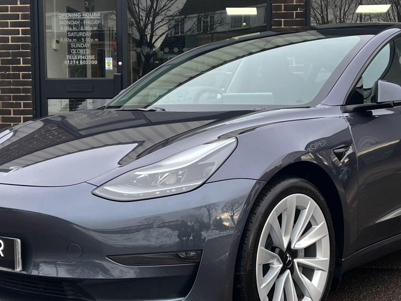 Tesla Model 3 0.0 Long Range Dual Motor AWD Auto Saloon Electric Midnight Silver Metallic