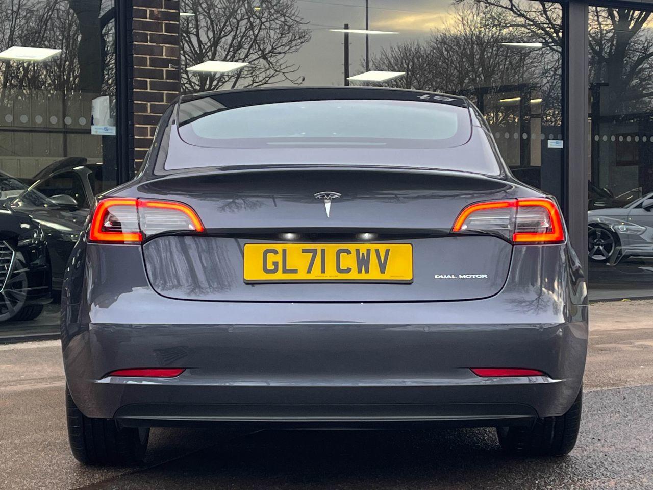 Tesla Model 3 0.0 Long Range Dual Motor AWD Auto Saloon Electric Midnight Silver Metallic