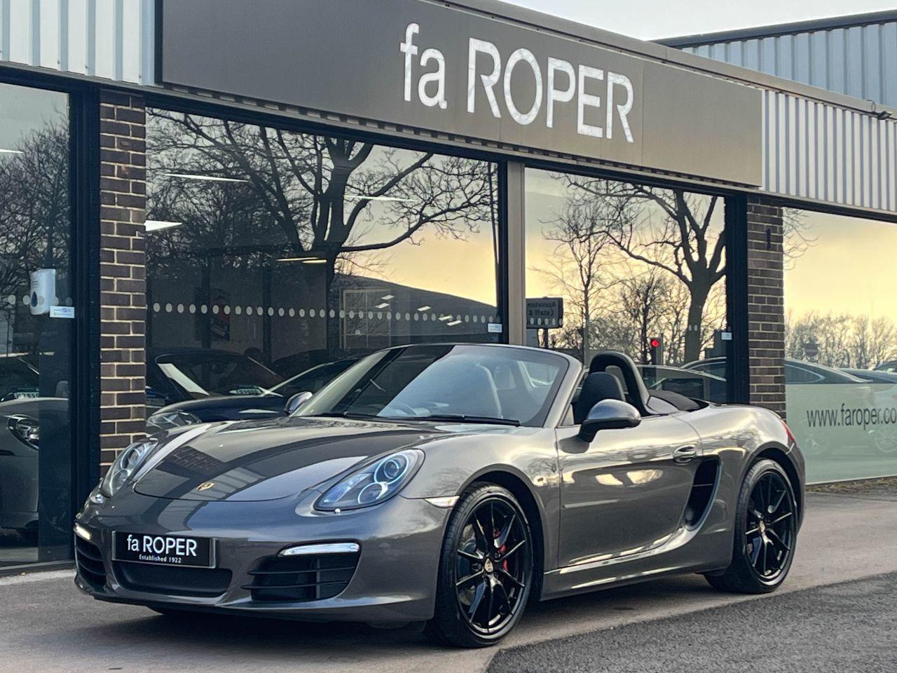 Porsche Boxster 981 3.4 S PDK Convertible Petrol Agate Grey MetallicPorsche Boxster 981 3.4 S PDK Convertible Petrol Agate Grey Metallic at fa Roper Ltd Bradford