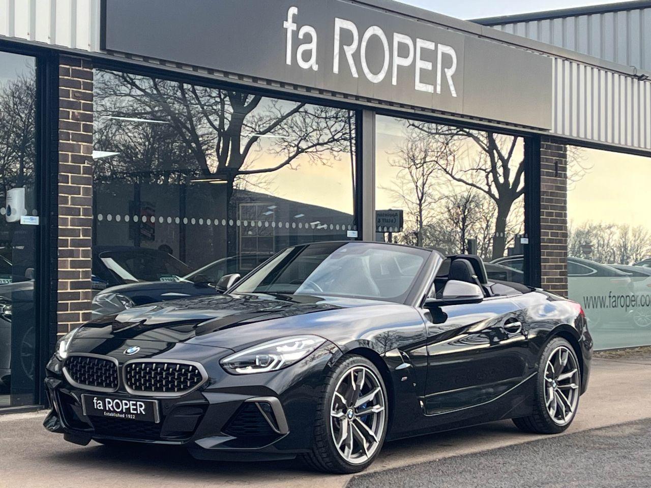 BMW Z4 M40i 3.0 sDrive Auto 340ps Convertible Petrol Black Sapphire MetallicBMW Z4 M40i 3.0 sDrive Auto 340ps Convertible Petrol Black Sapphire Metallic at fa Roper Ltd Bradford