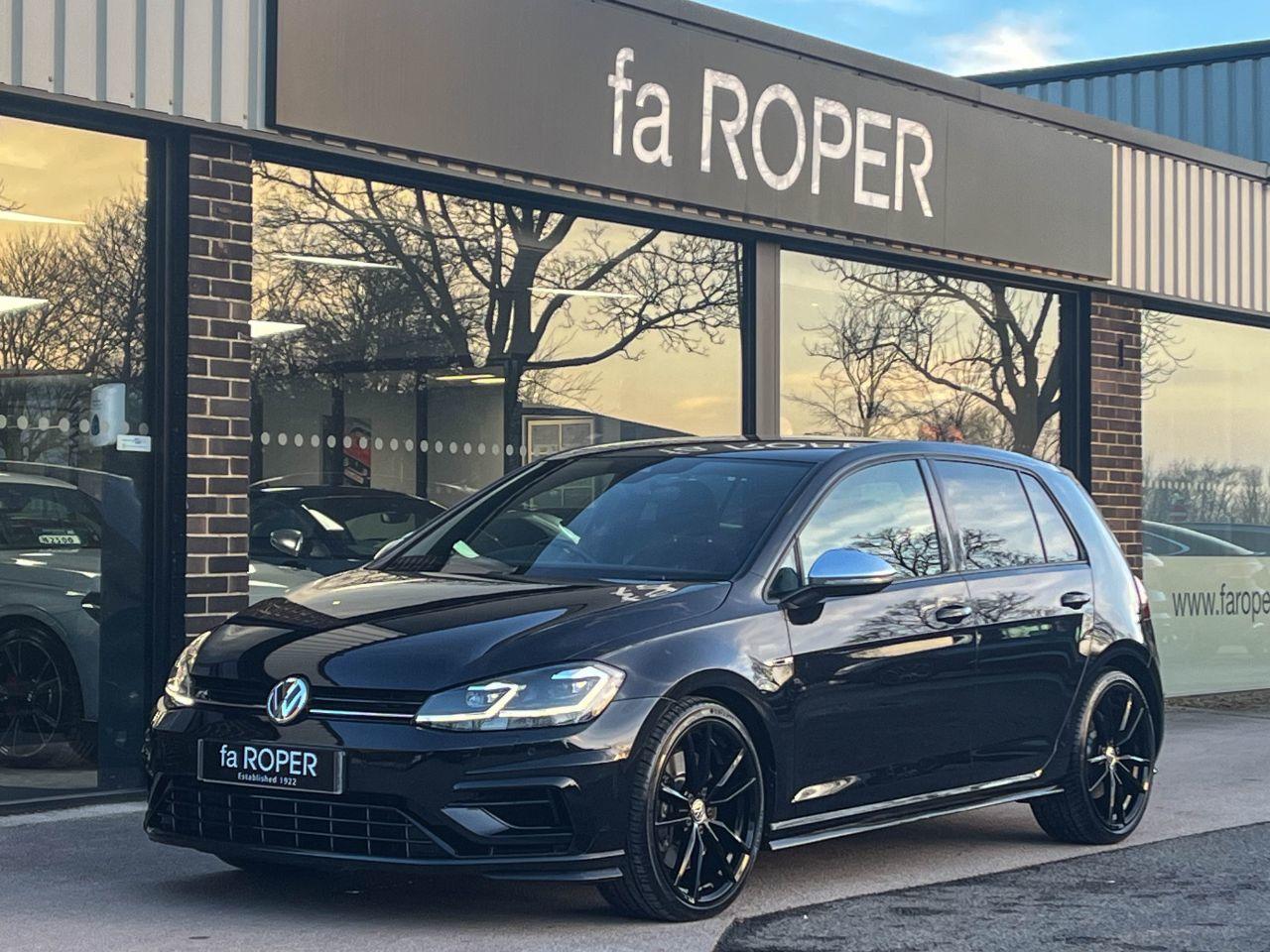 Volkswagen Golf 2.0 TSI R 4MOTION DSG Auto 300ps Hatchback Petrol Deep Black PearlVolkswagen Golf 2.0 TSI R 4MOTION DSG Auto 300ps Hatchback Petrol Deep Black Pearl at fa Roper Ltd Bradford