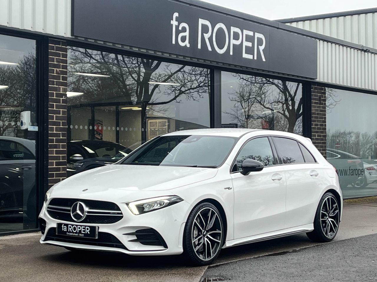 Mercedes-Benz A Class 2.0 A35 AMG Premium 4MATIC 7G DCT Auto 306ps Hatchback Petrol Polar White