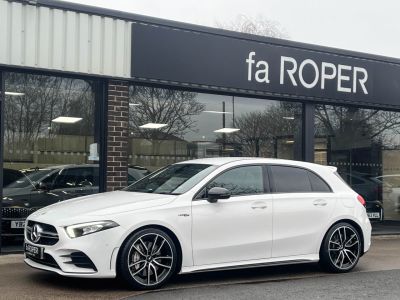 Mercedes-Benz A Class 2.0 A35 AMG Premium 4MATIC 7G DCT Auto 306ps Hatchback Petrol Polar White