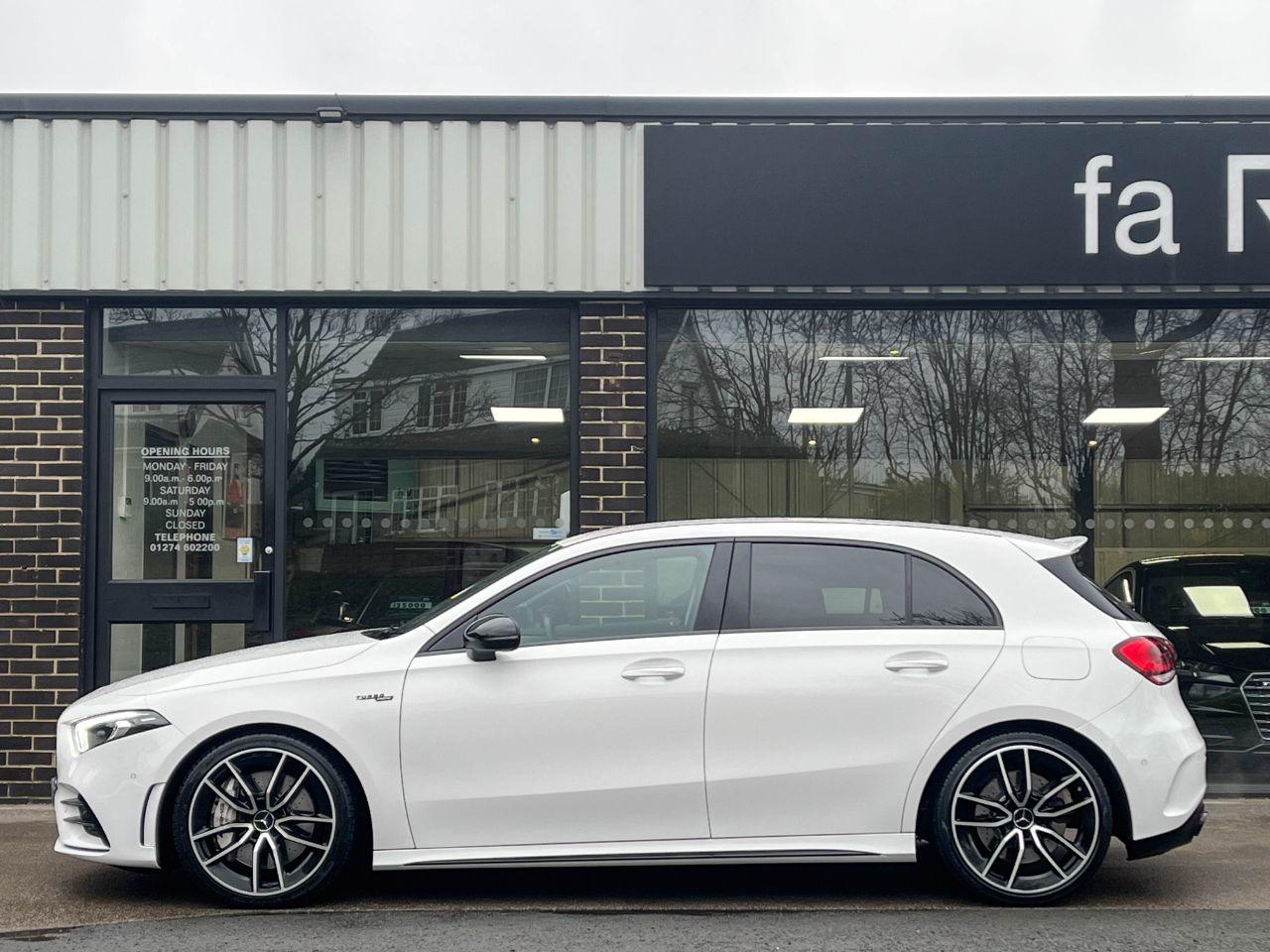 Mercedes-Benz A Class 2.0 A35 AMG Premium 4MATIC 7G DCT Auto 306ps Hatchback Petrol Polar White