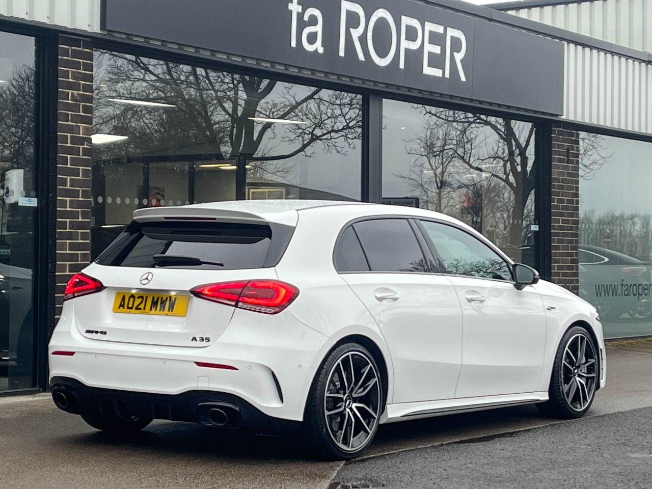 Mercedes-Benz A Class 2.0 A35 AMG Premium 4MATIC 7G DCT Auto 306ps Hatchback Petrol Polar White